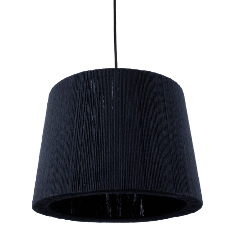 Colgante de hilo negro medidas 30x35cm alto 25 cm sin tapa